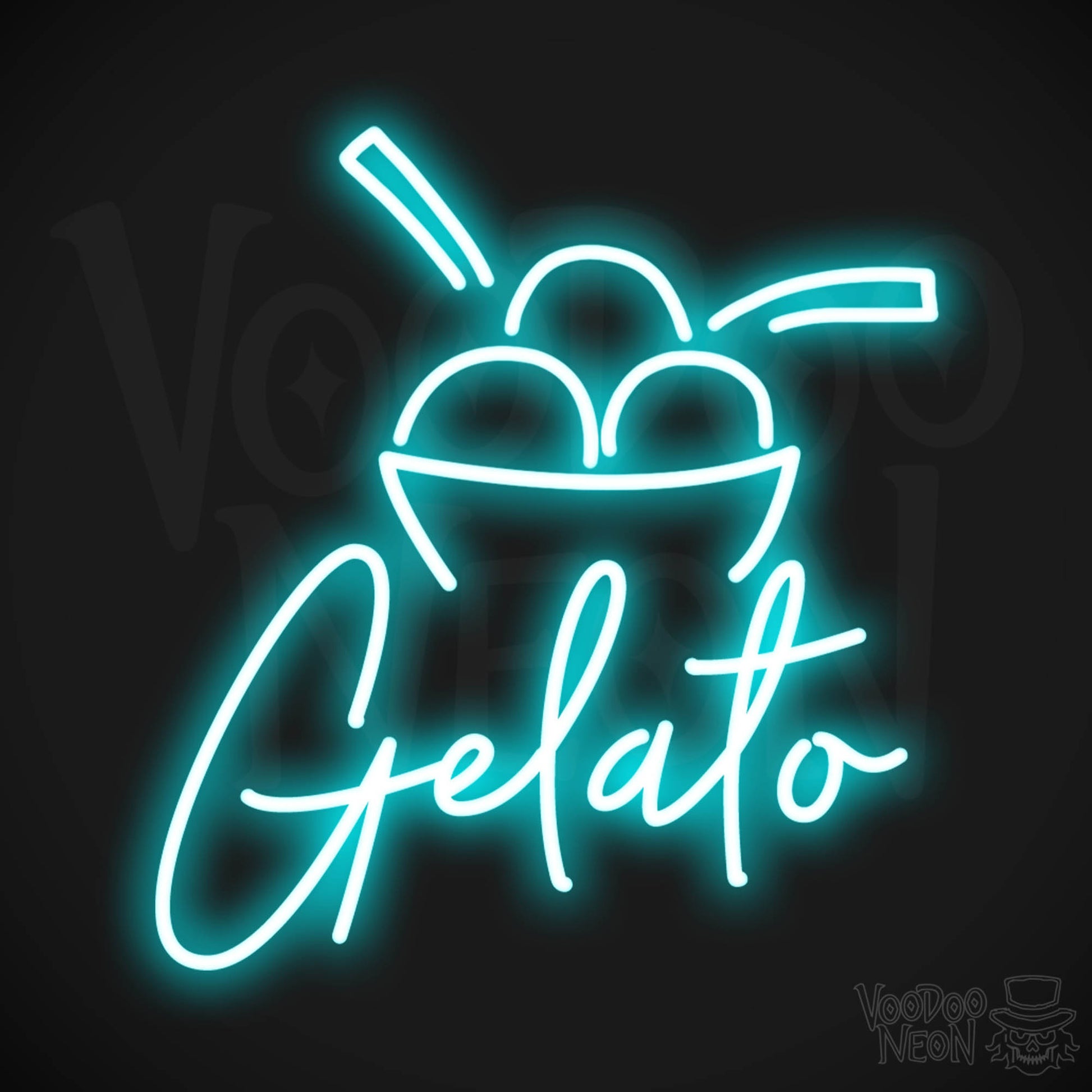 Gelato LED Neon - Ice Blue