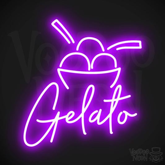 Gelato LED Neon - Purple