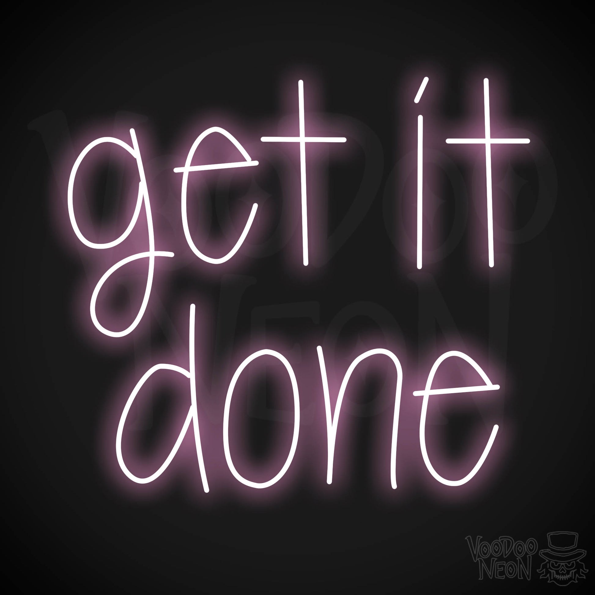 Get It Done LED Neon - Light Pink