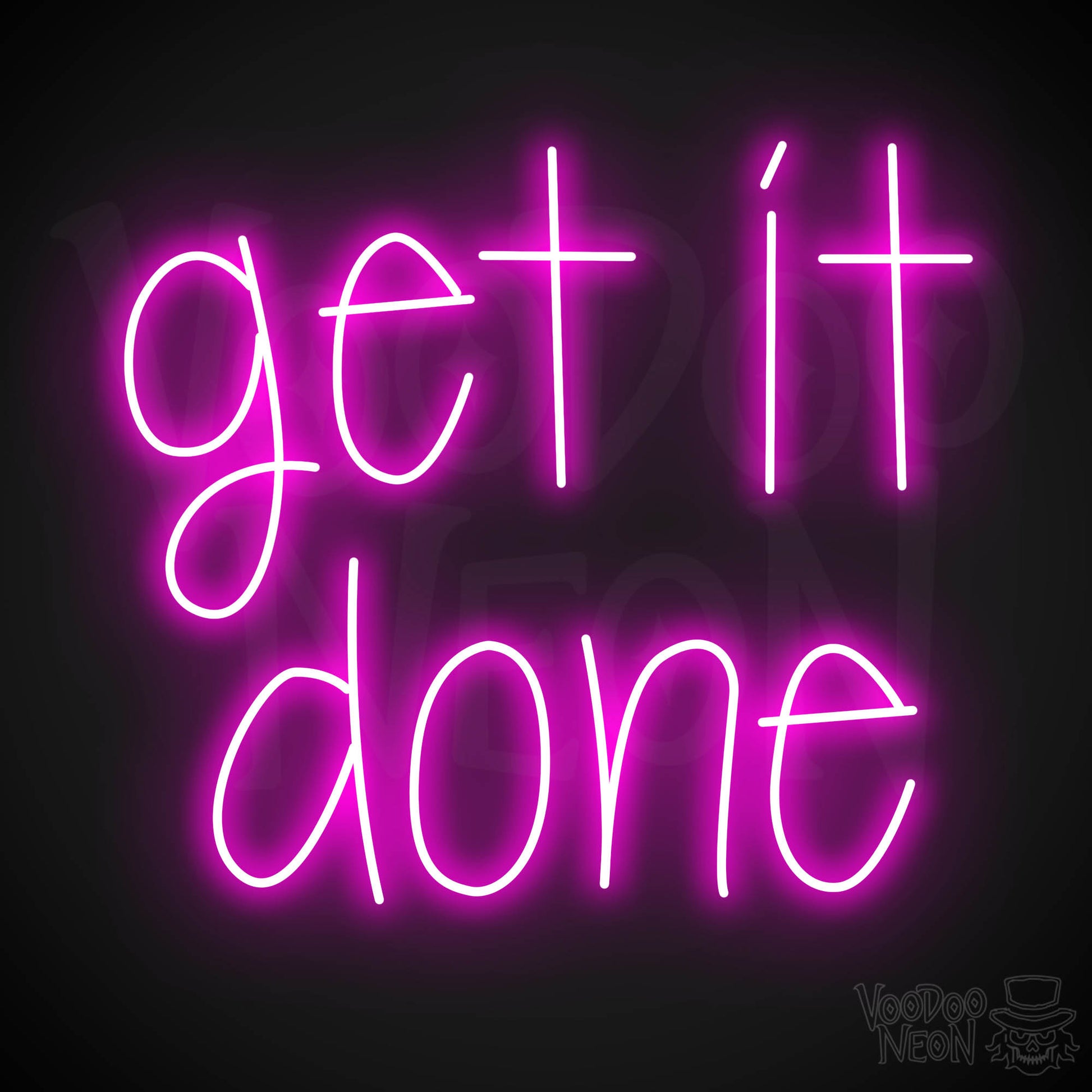 Get It Done LED Neon - Pink