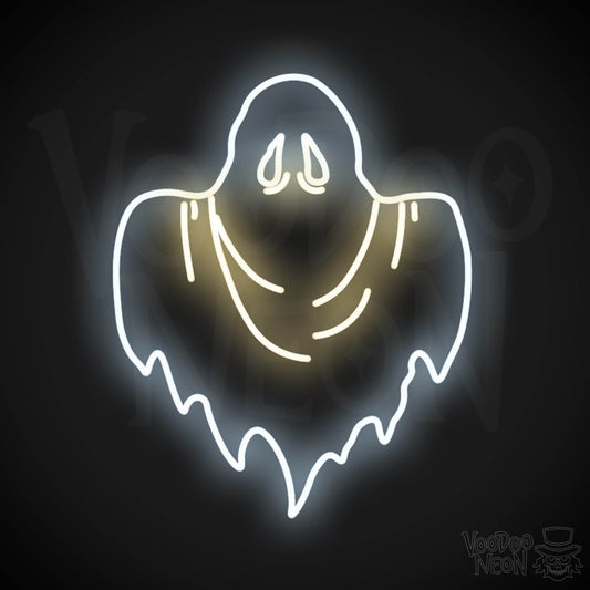 Ghost Neon Sign - Neon Ghost Wall Art - LED Sign - Color Multi-Color