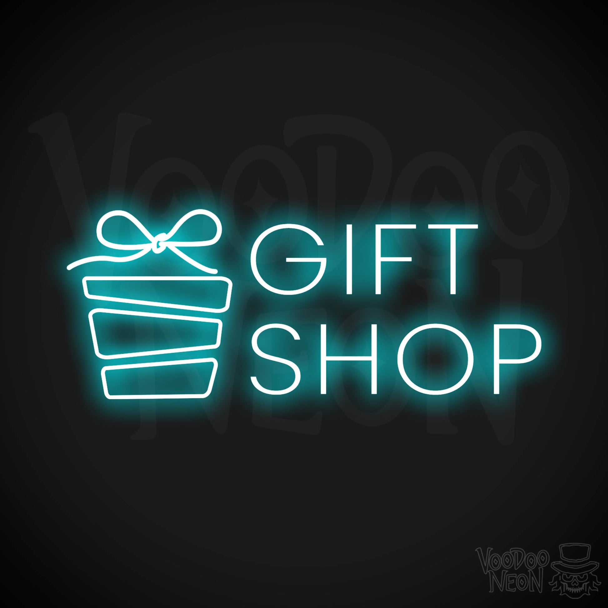 Gift Shop LED Neon - Ice Blue