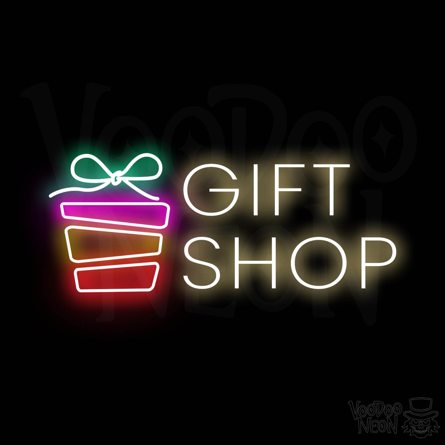 Gift Shop LED Neon - Multi-Color