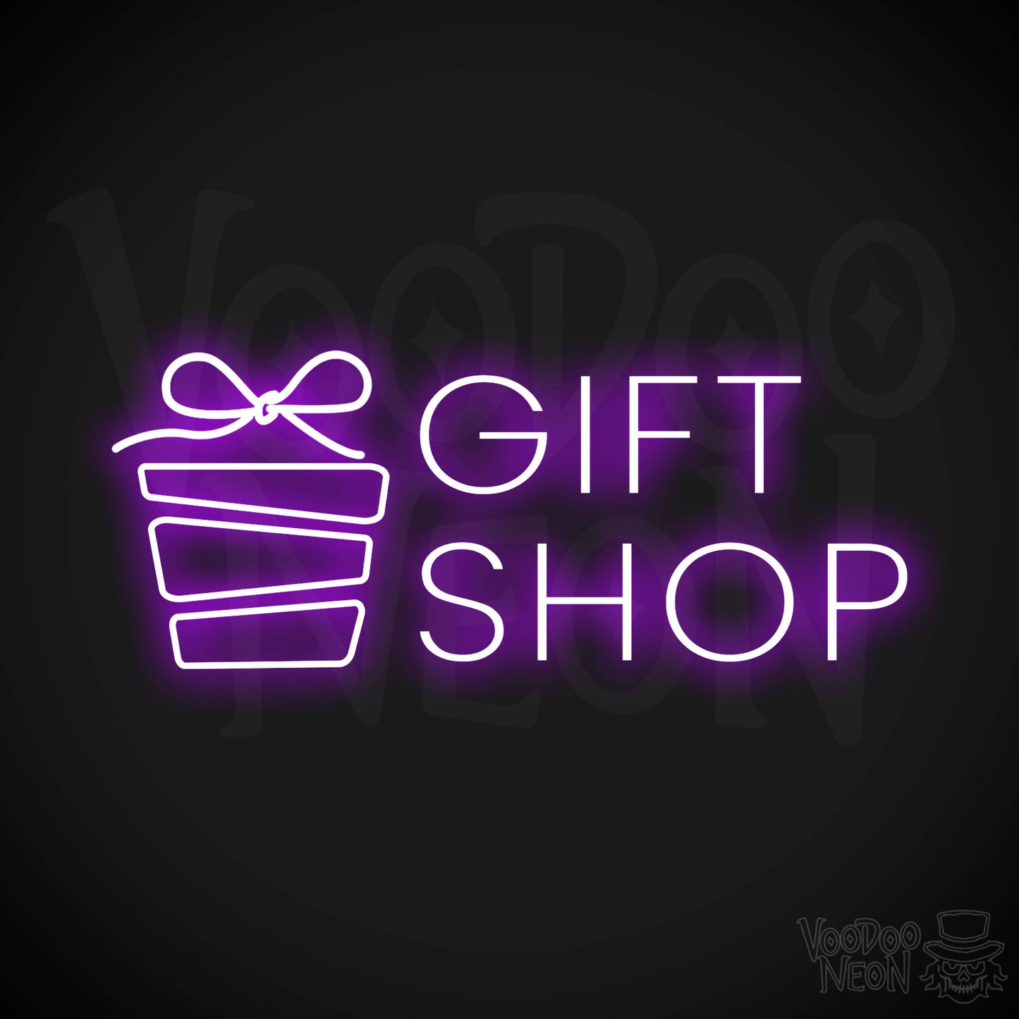 Gift Shop LED Neon - Purple
