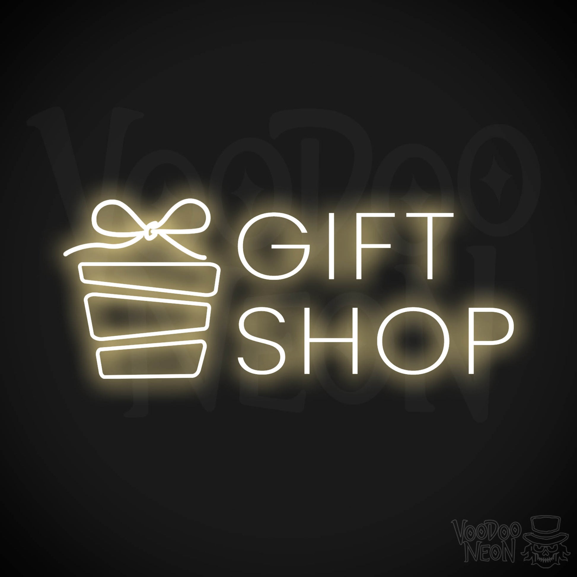 Gift Shop LED Neon - Warm White