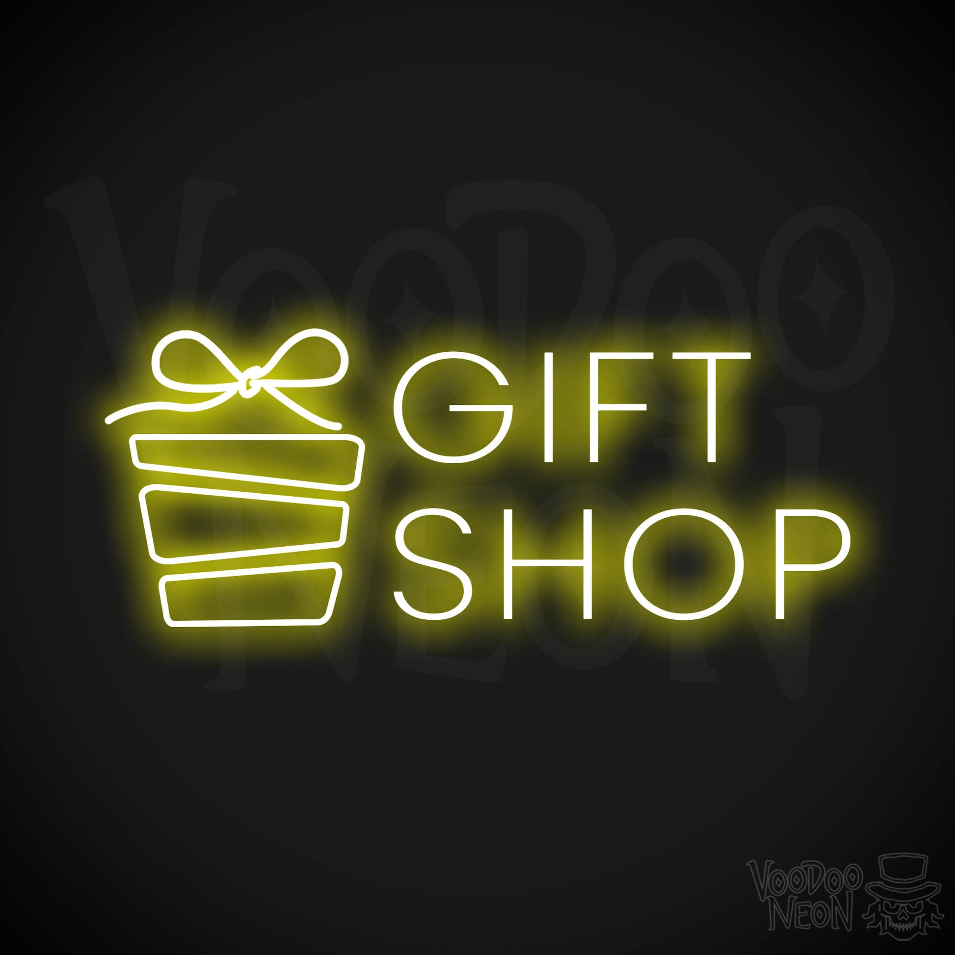 Gift Shop LED Neon - Yellow