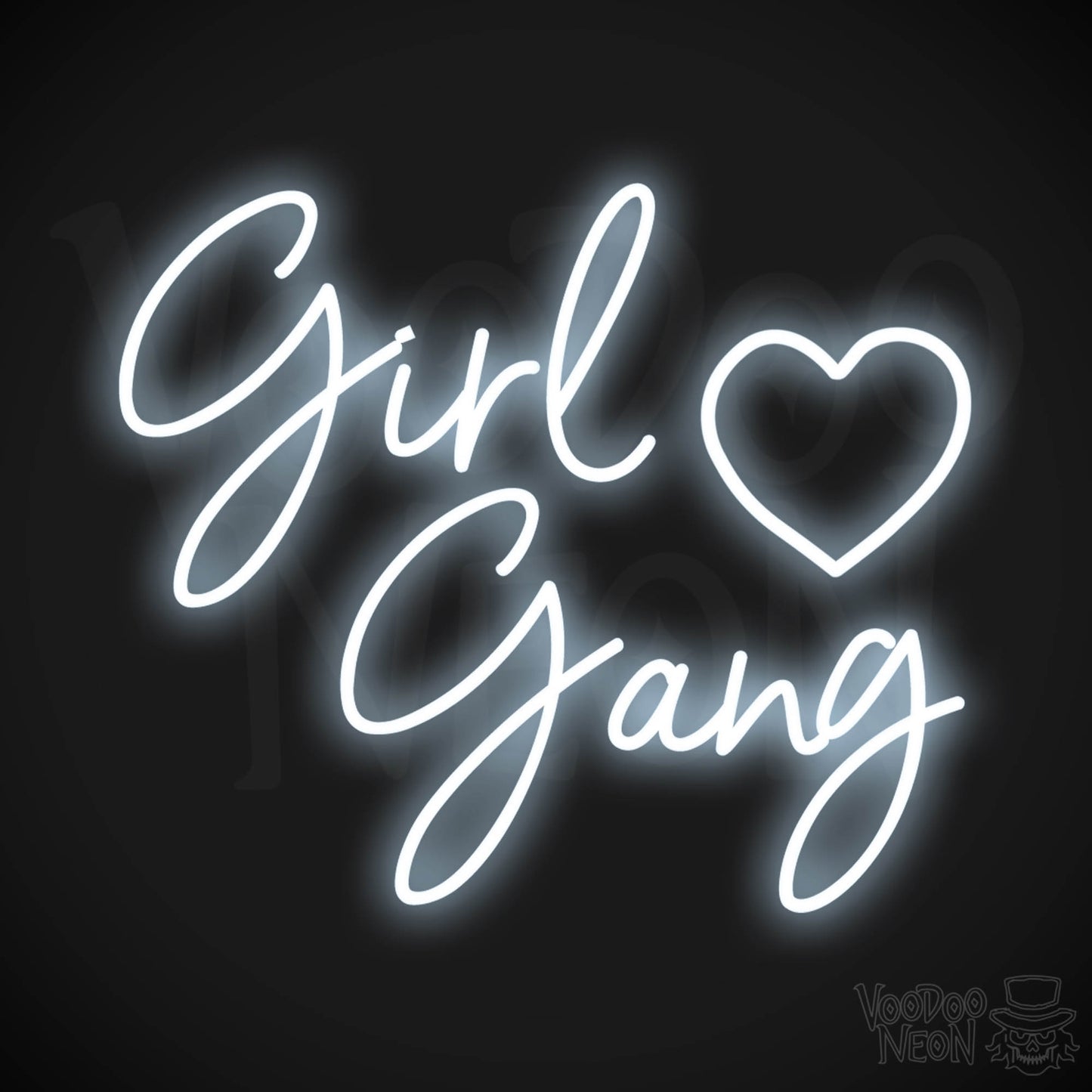 Girl Gang LED Neon - Cool White