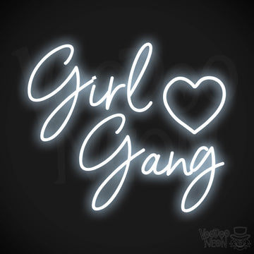 Girl Gang LED Neon - Cool White