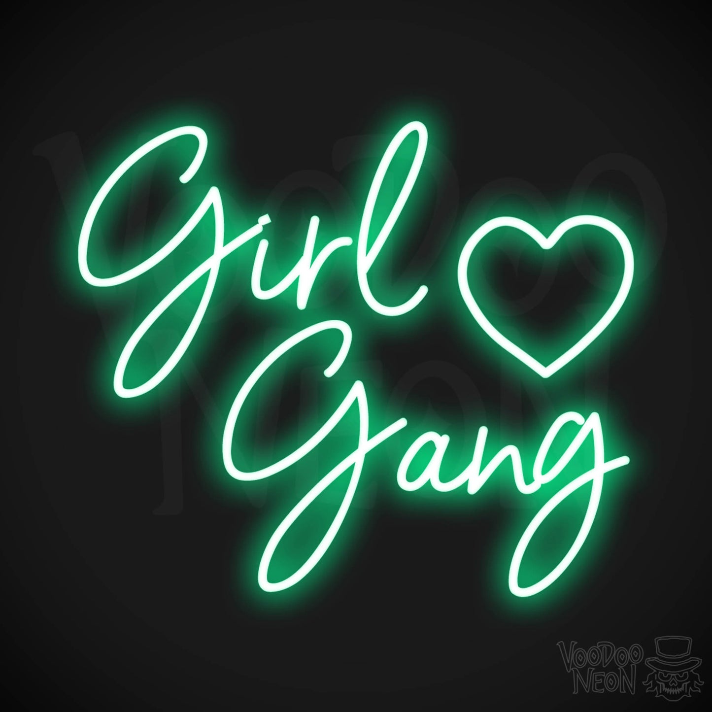 Girl Gang LED Neon - Green