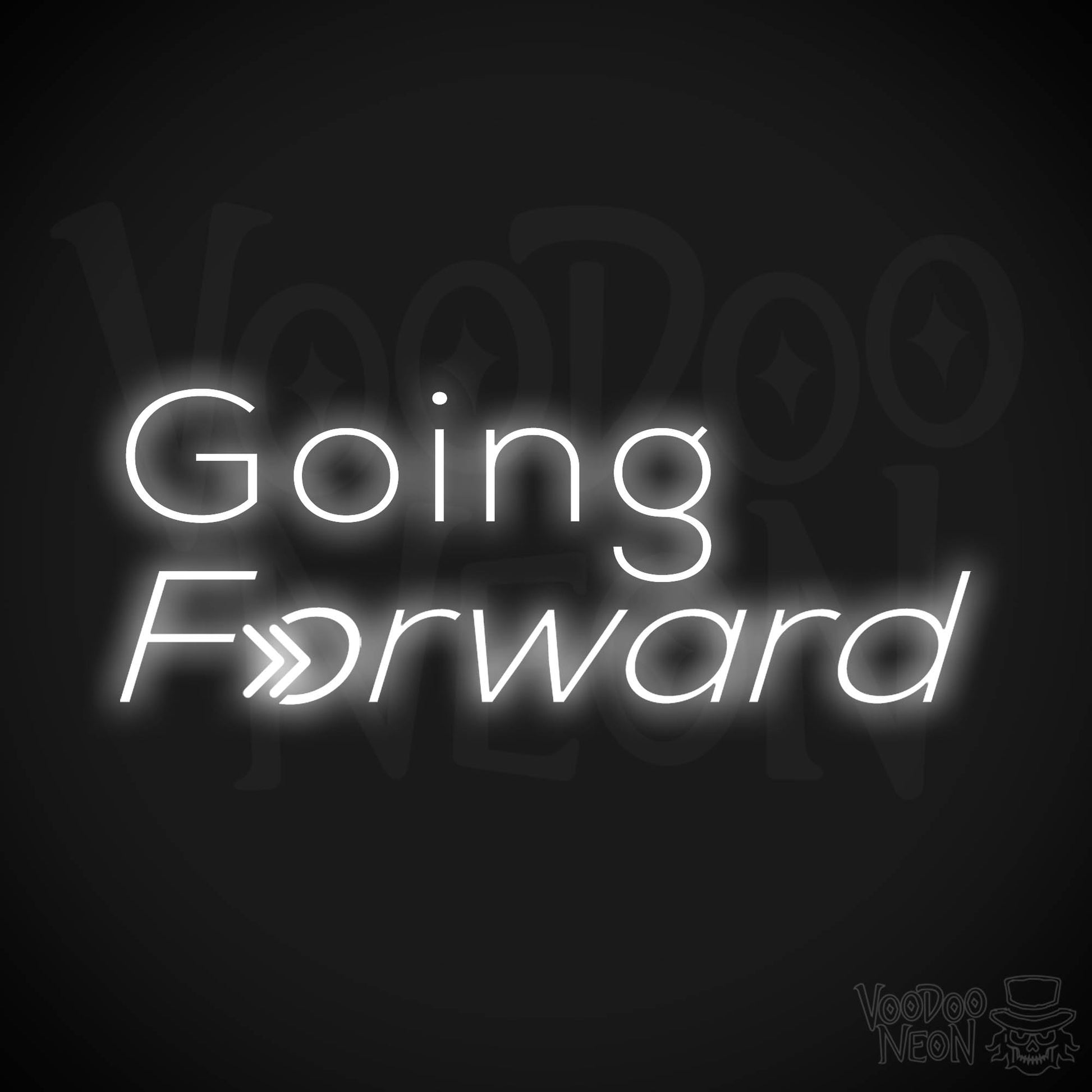 Going Forward LED Neon - White