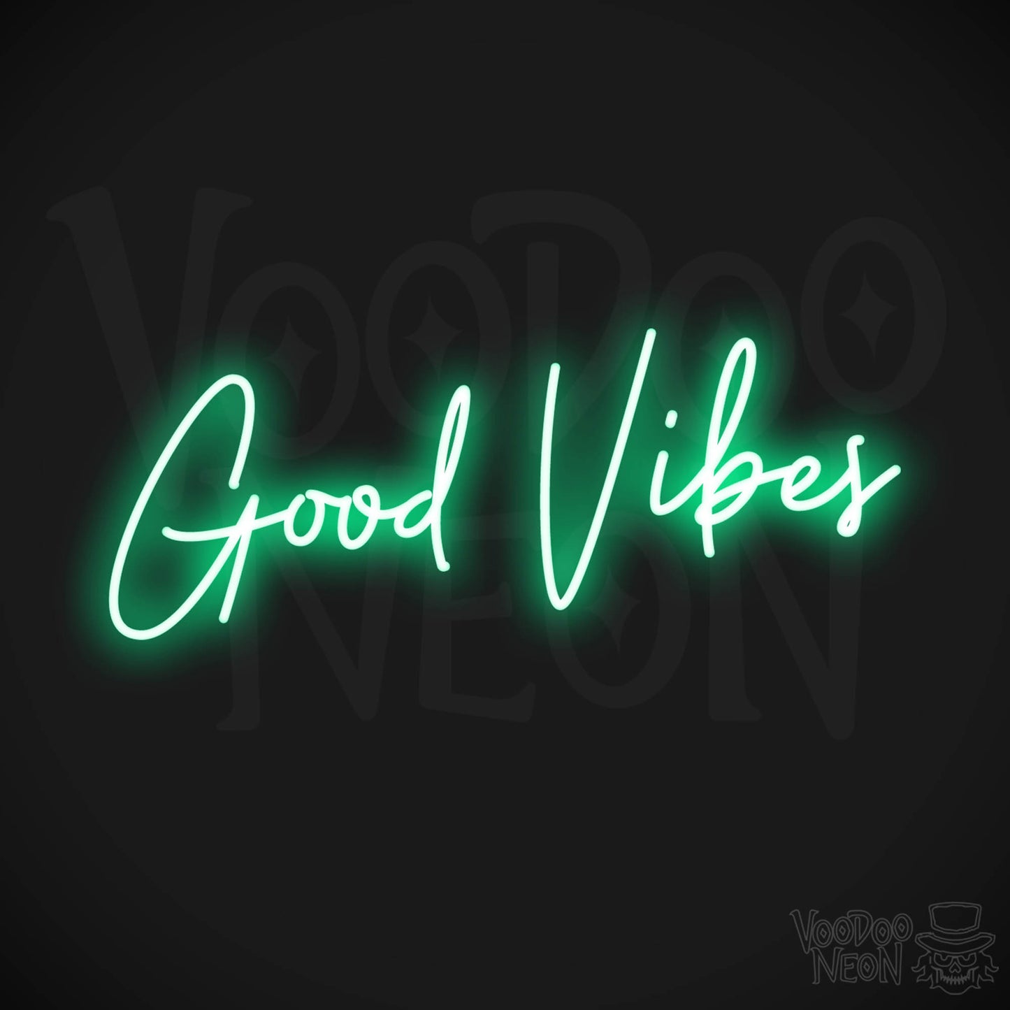 Good Vibes LED Neon - Green