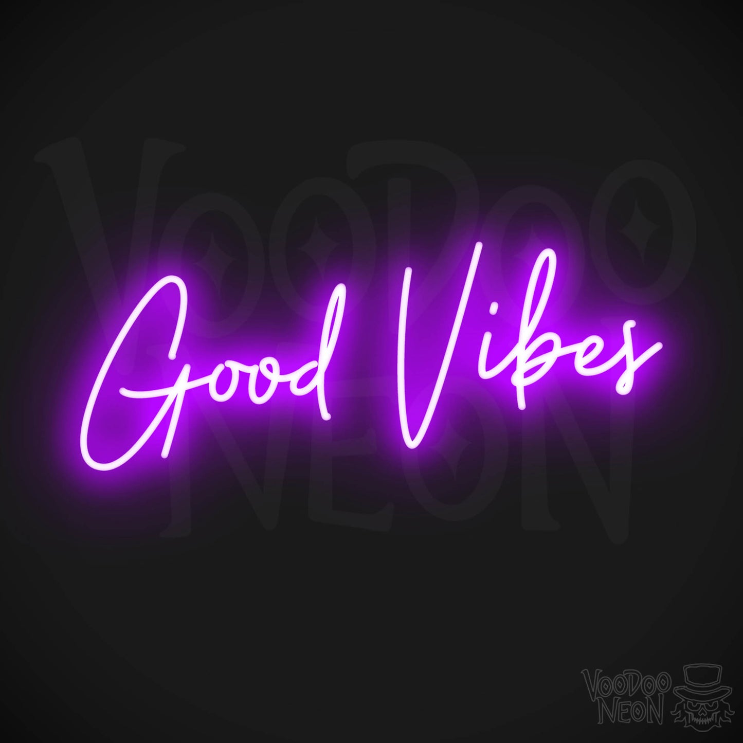 Good Vibes LED Neon - Purple