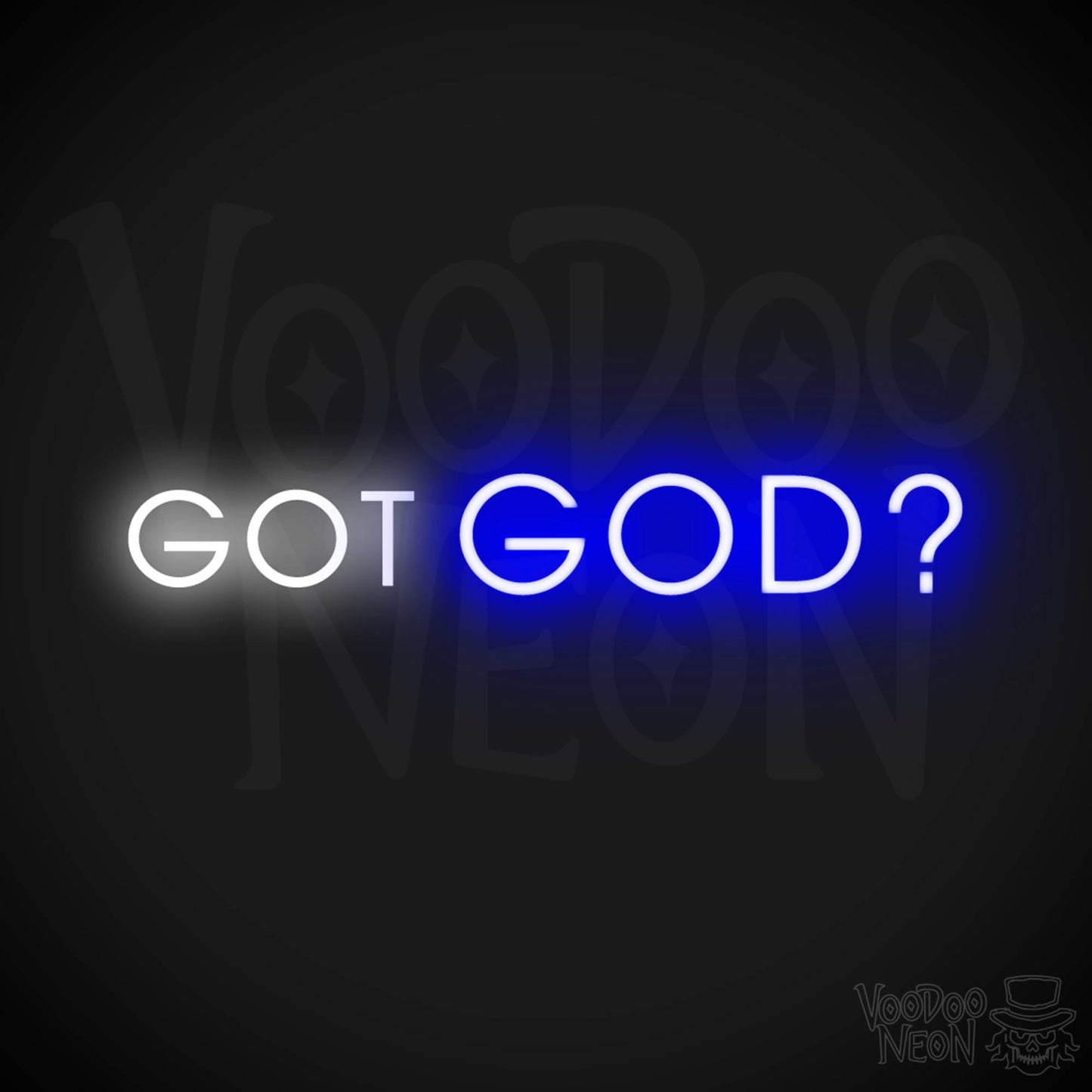 Got God Neon Sign - Neon Got God Sign - Neon God Sign - LED Wall Art - Color Multi-Color