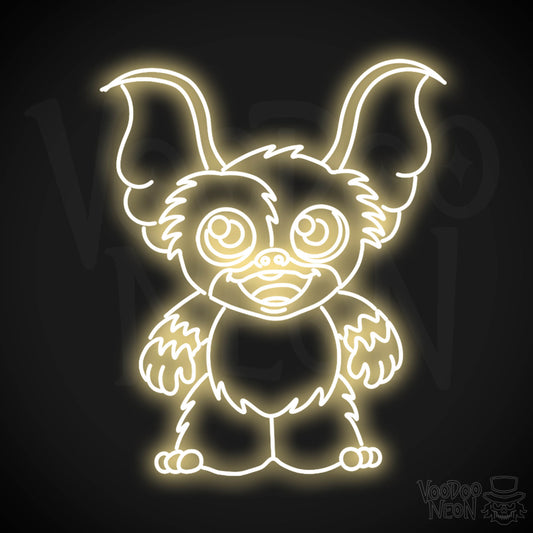 Gremlins Neon Sign - Neon Gremlins Sign - Decor - Wall Art - Color Warm White