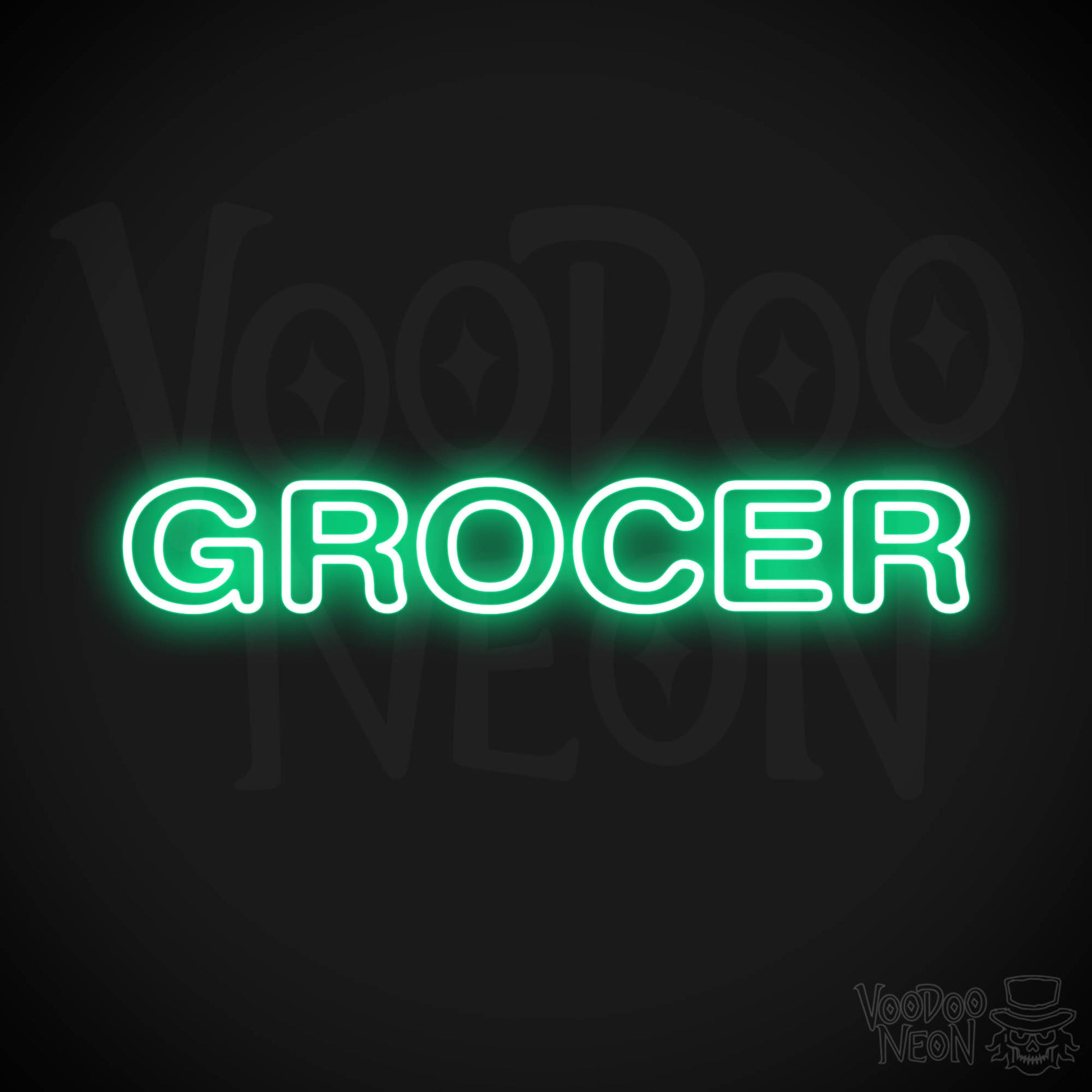 Grocer LED Neon - Green