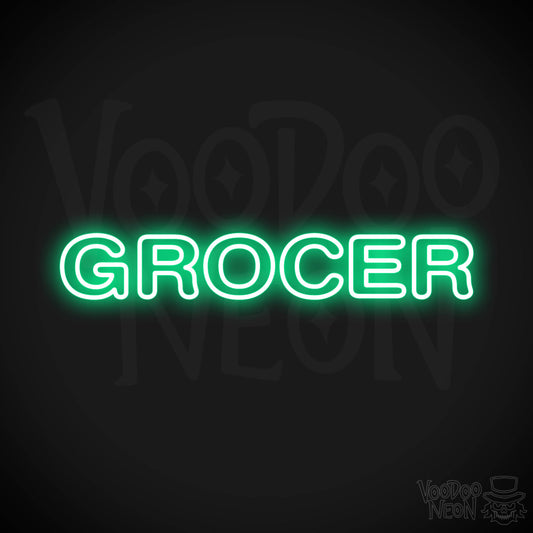 Grocer LED Neon - Green