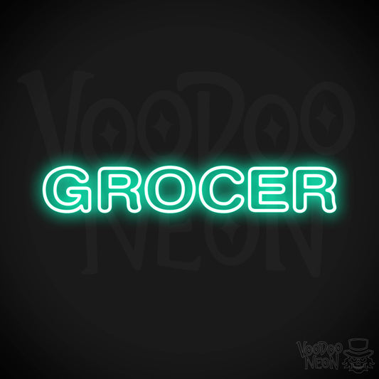 Grocer LED Neon - Light Green