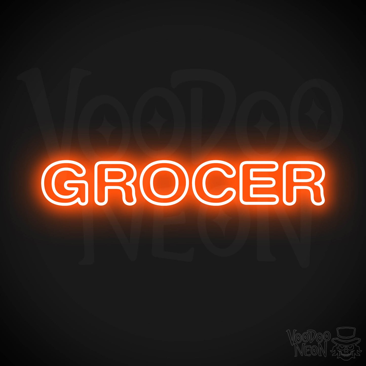 Grocer LED Neon - Orange