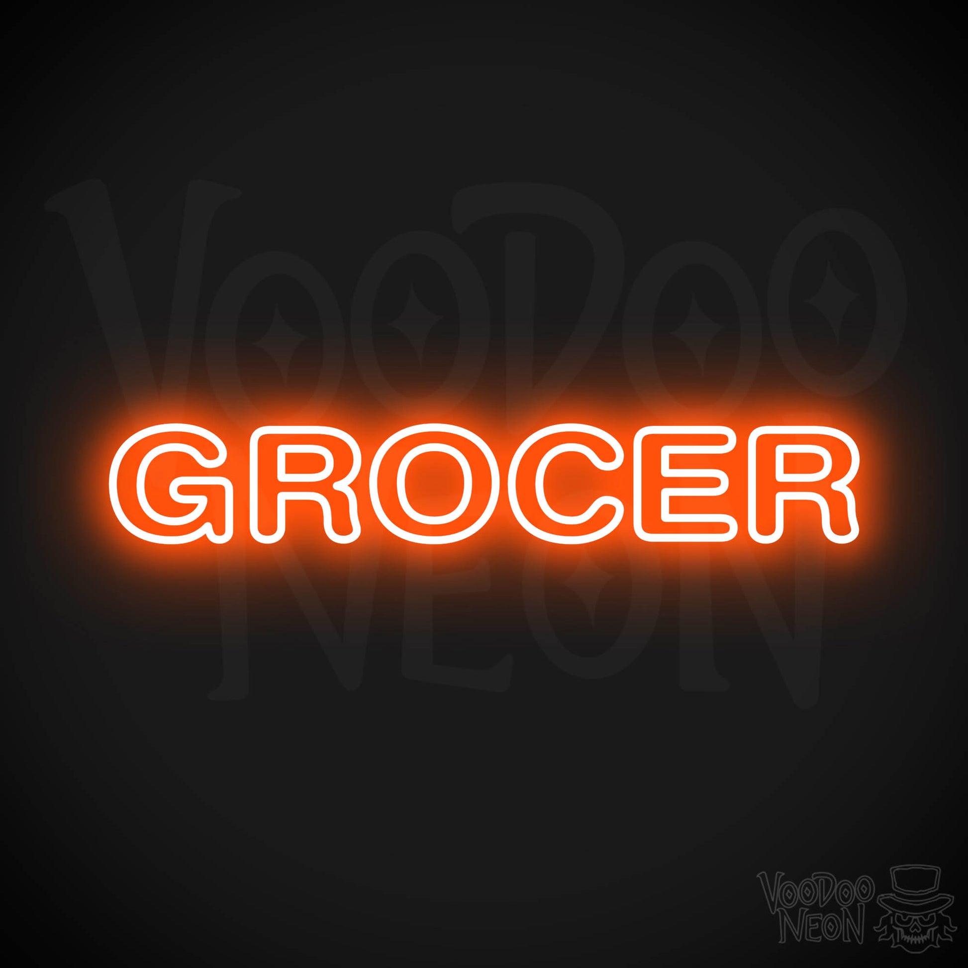Grocer LED Neon - Orange