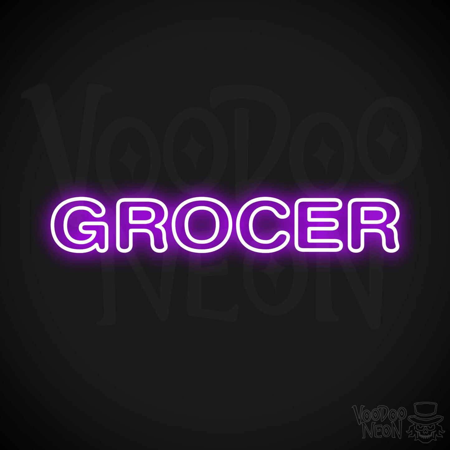 Grocer LED Neon - Purple
