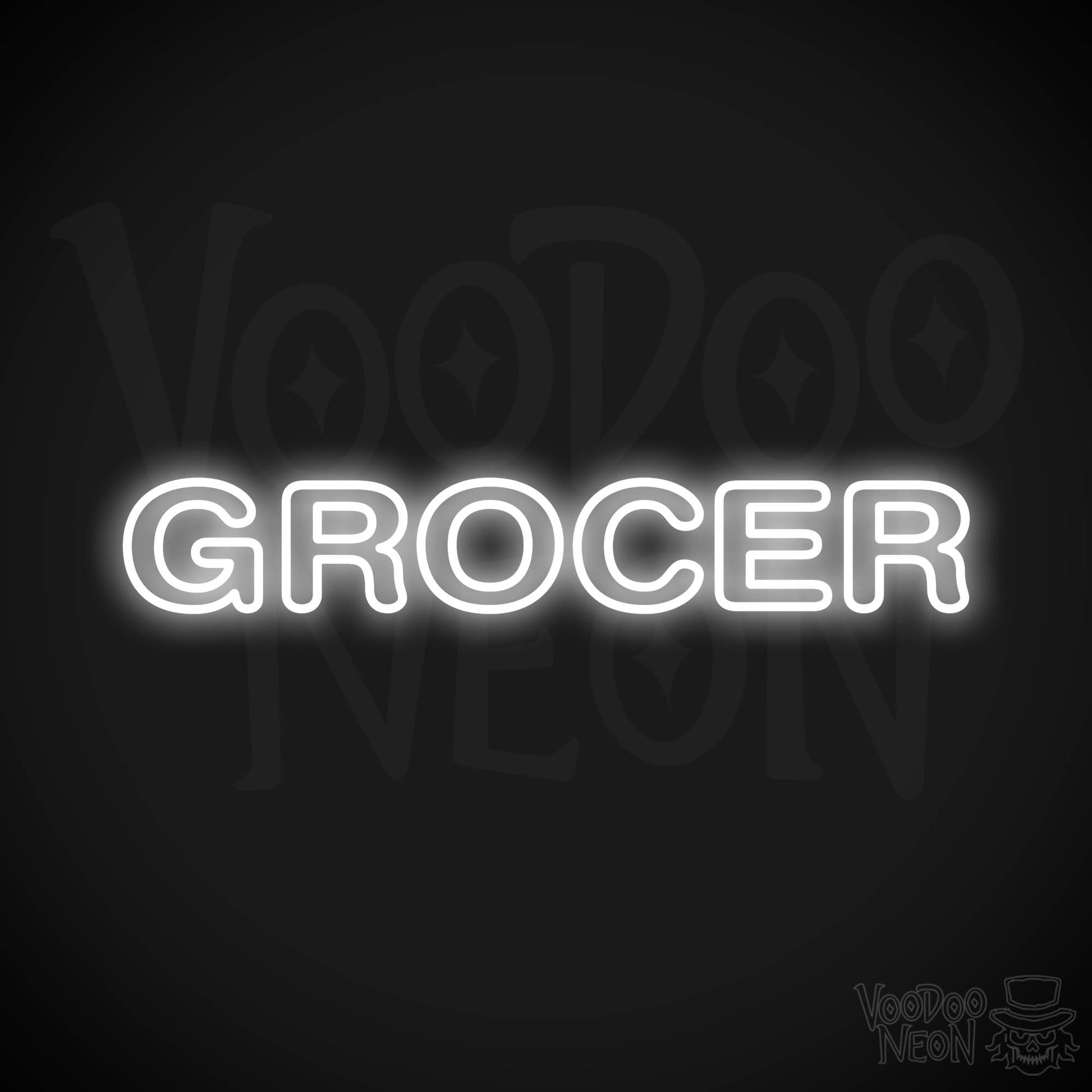 Grocer LED Neon - White