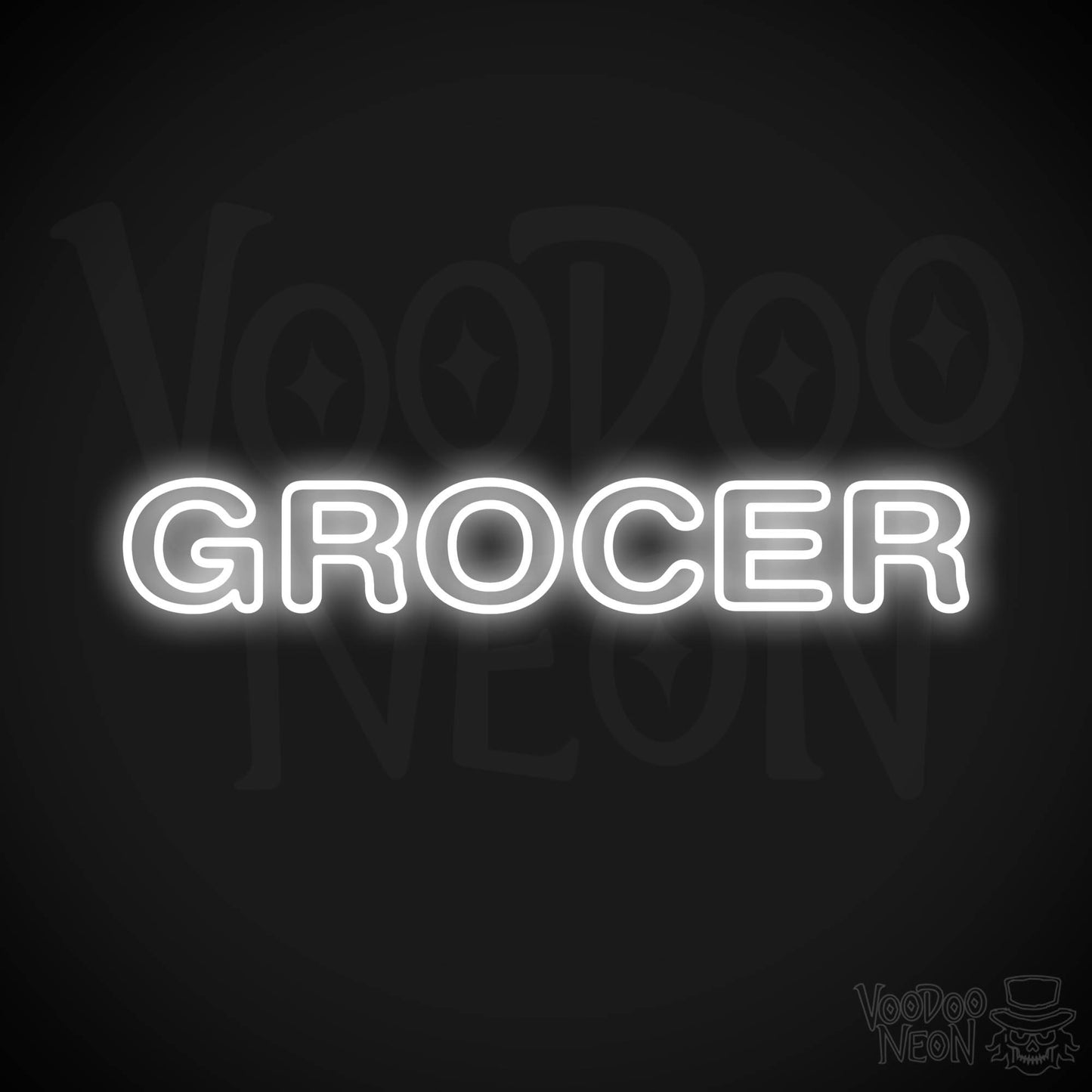 Grocer LED Neon - White