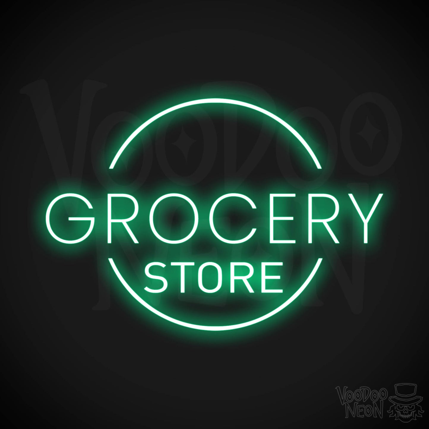 Grocery Store LED Neon - Green