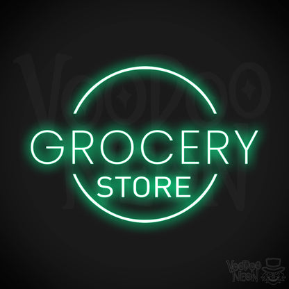 Grocery Store LED Neon - Green