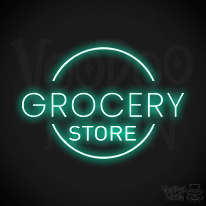 Grocery Store LED Neon - Light Green