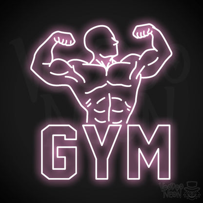 Gym LED Neon - Light Pink