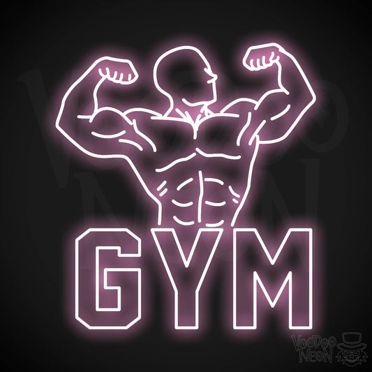 Gym LED Neon - Light Pink