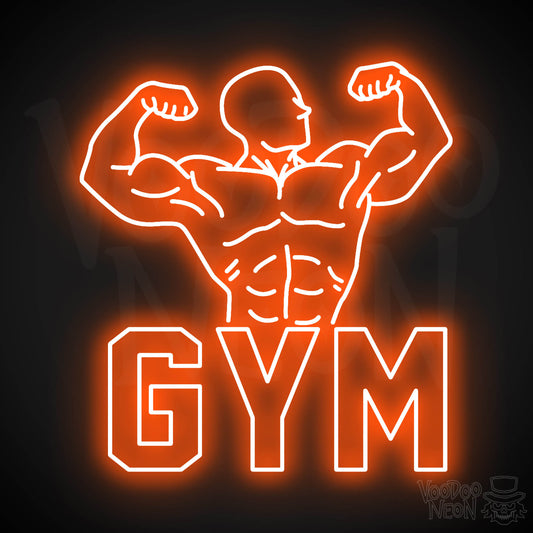 Gym LED Neon - Orange