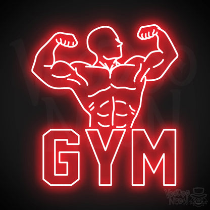 Gym LED Neon - Red
