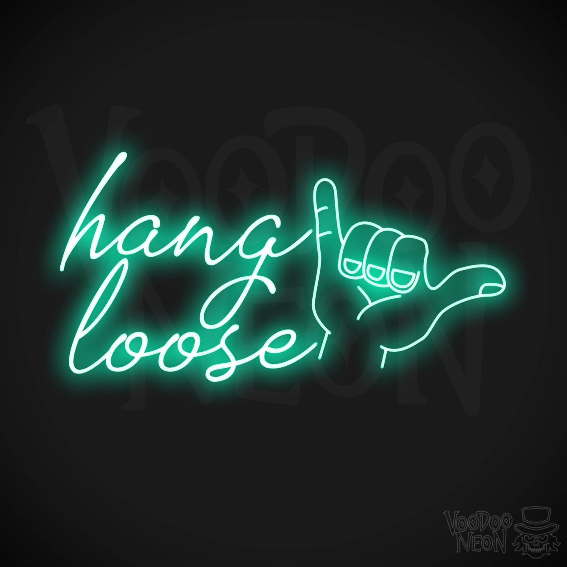Hang Loose LED Neon - Light Green