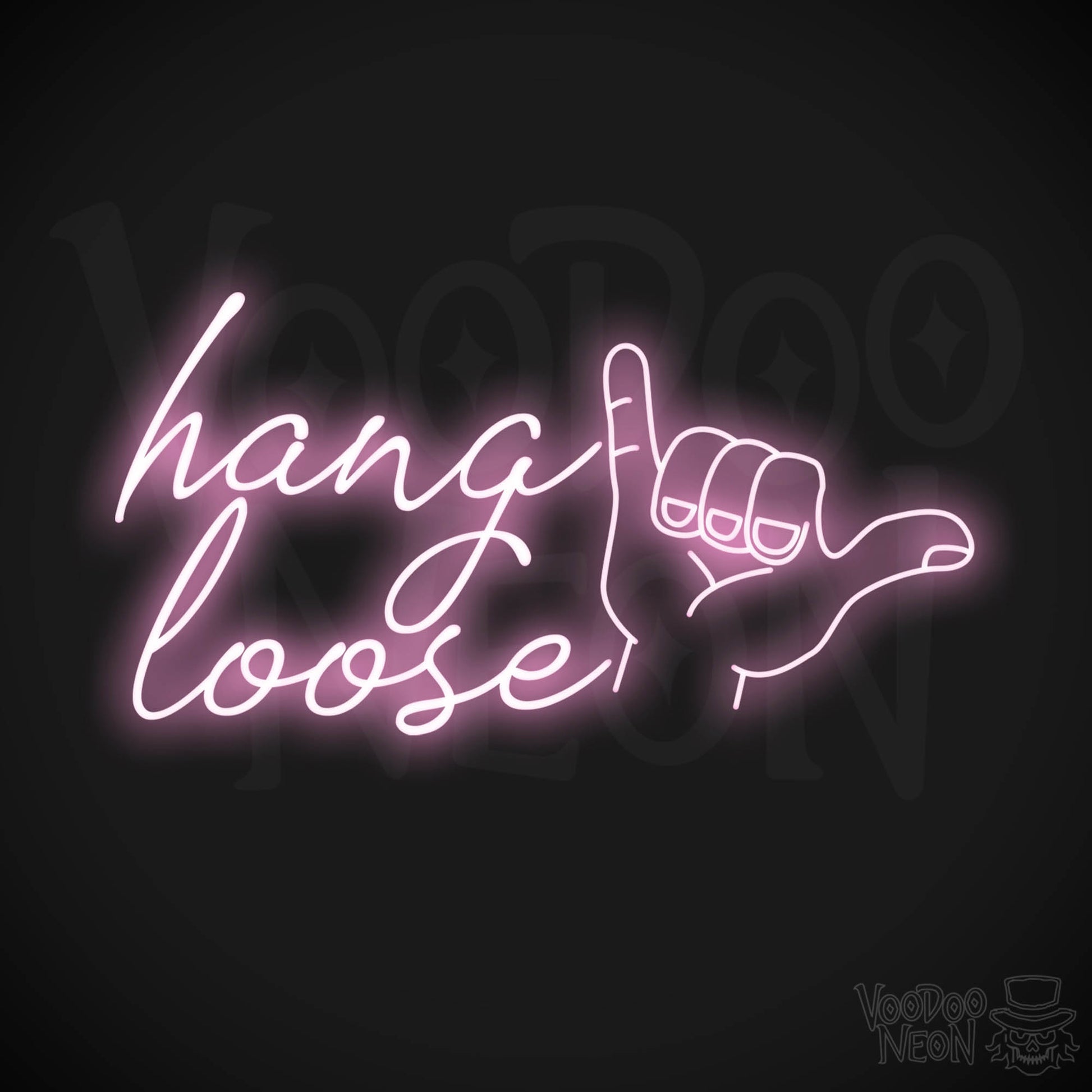Hang Loose LED Neon - Light Pink