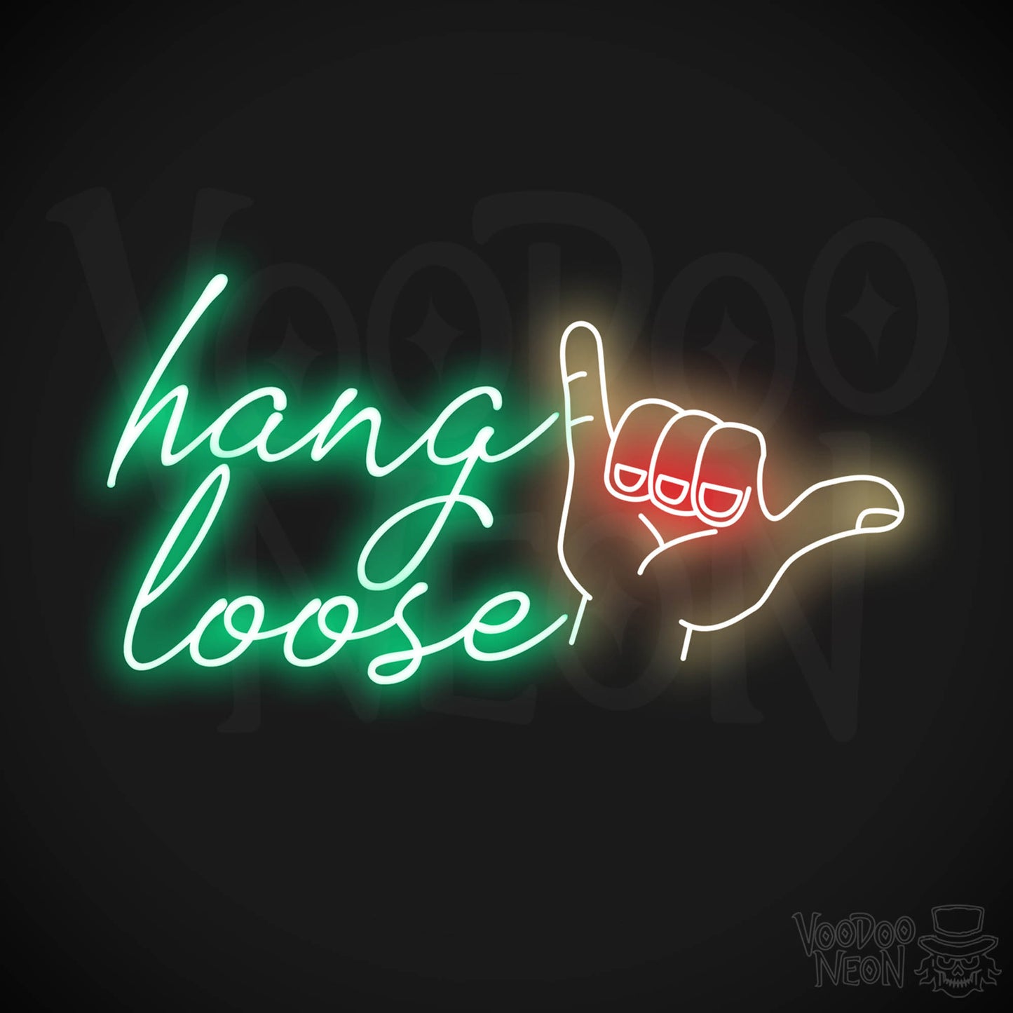Hang Loose LED Neon - Multi-Color