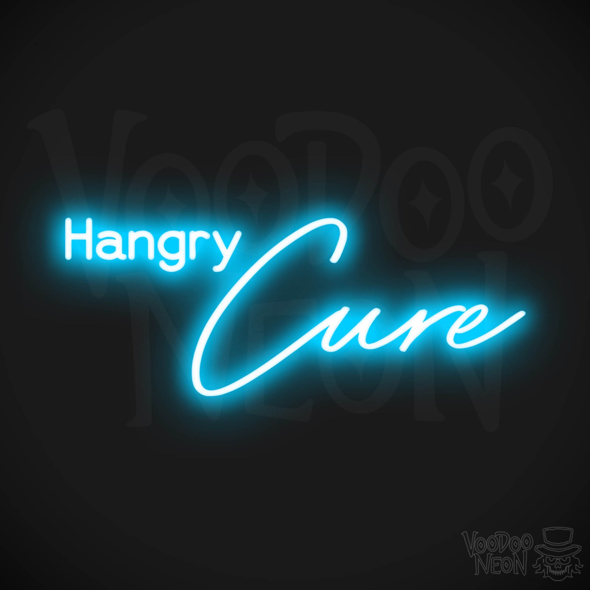 Hangry Cure LED Neon - Dark Blue