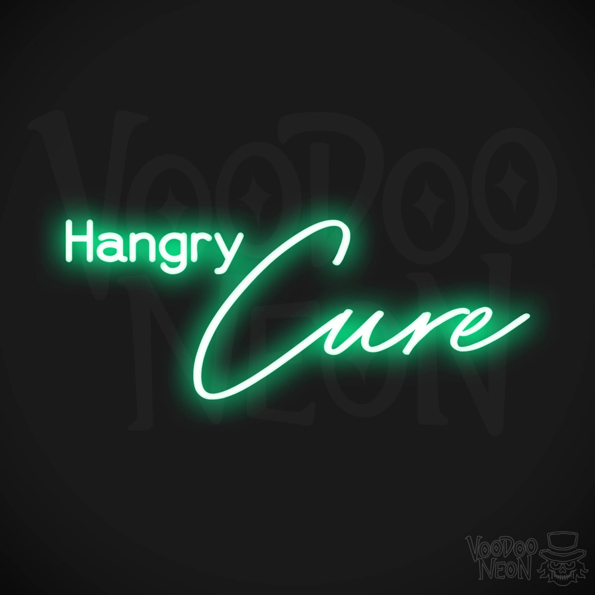 Hangry Cure LED Neon - Green