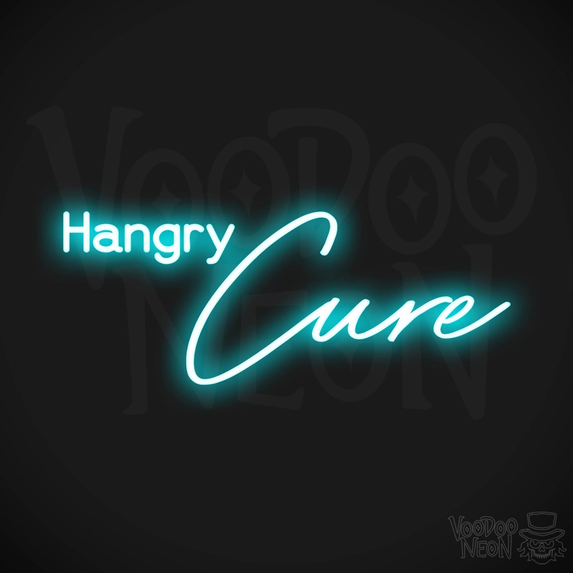 Hangry Cure LED Neon - Ice Blue