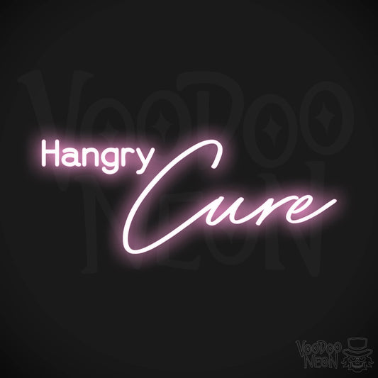 Hangry Cure LED Neon - Light Pink