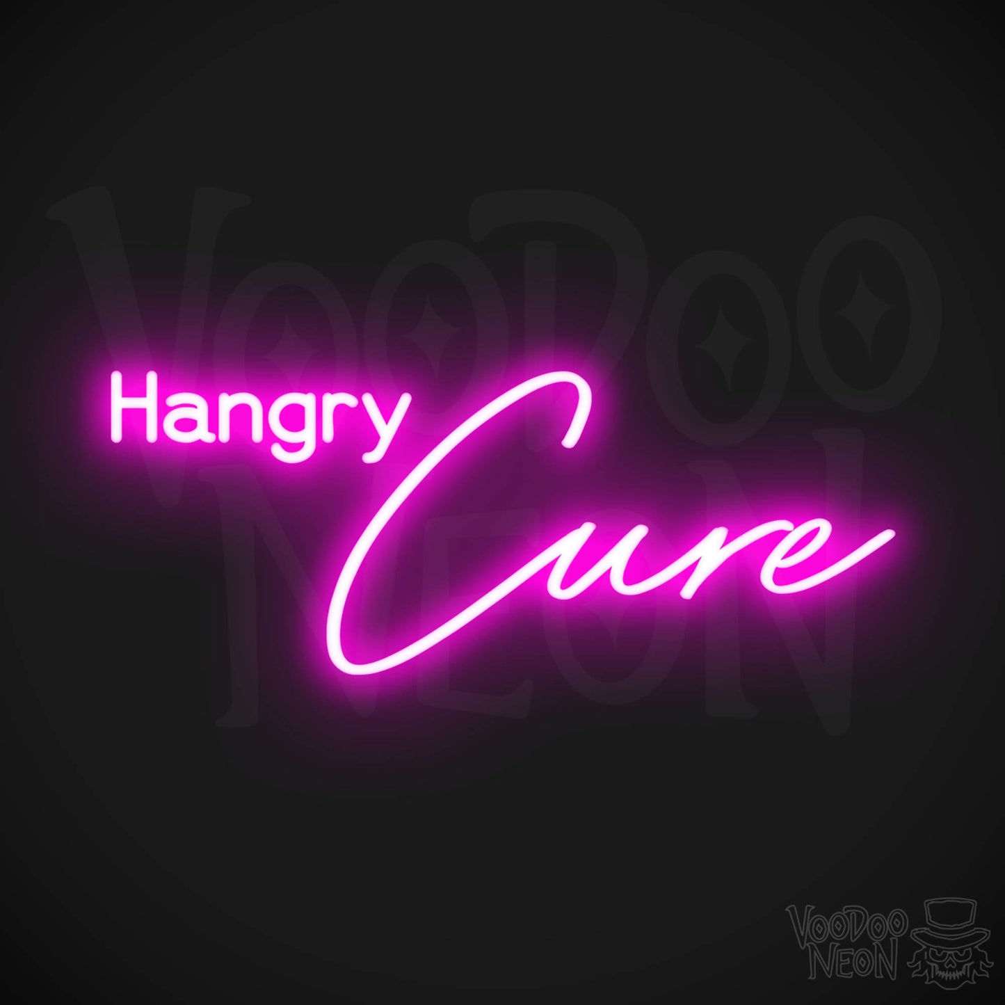 Hangry Cure LED Neon - Pink