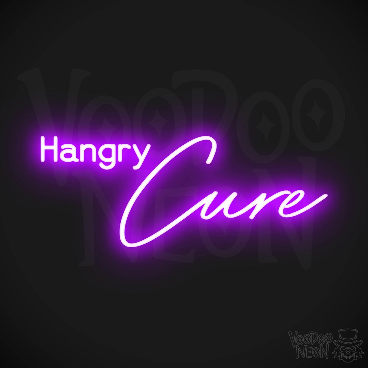 Hangry Cure LED Neon - Purple