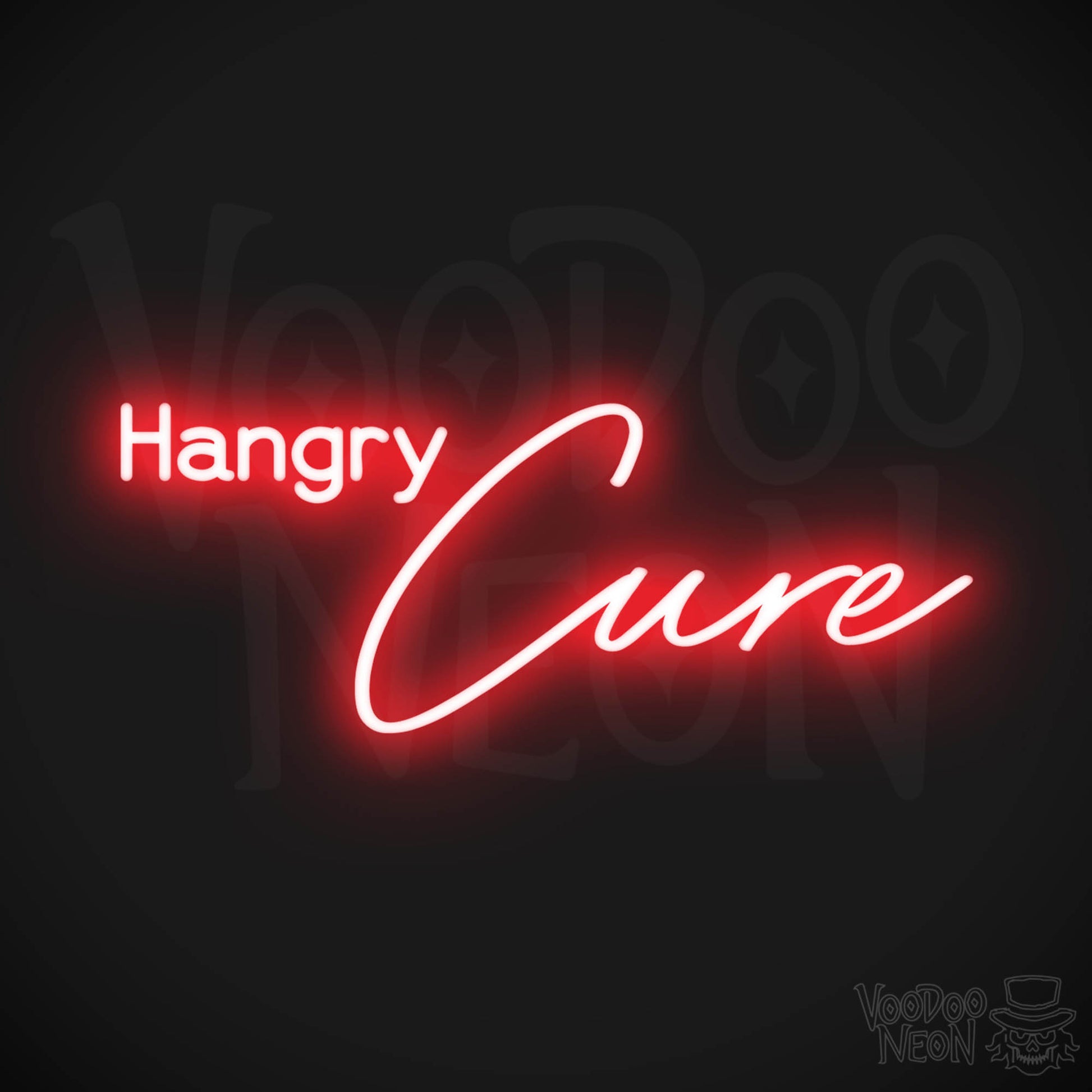Hangry Cure LED Neon - Red