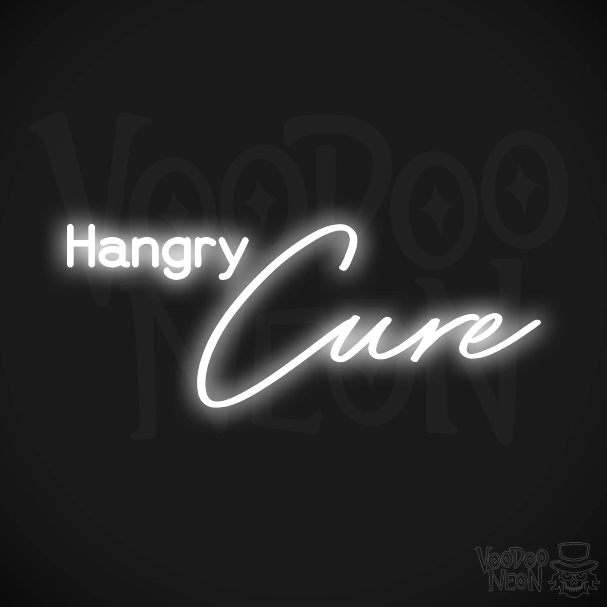 Hangry Cure LED Neon - White
