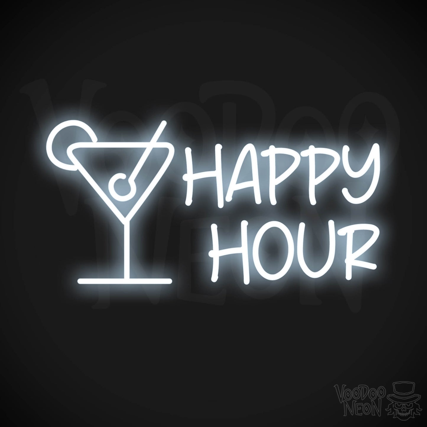 Happy Hour LED Neon - Cool White