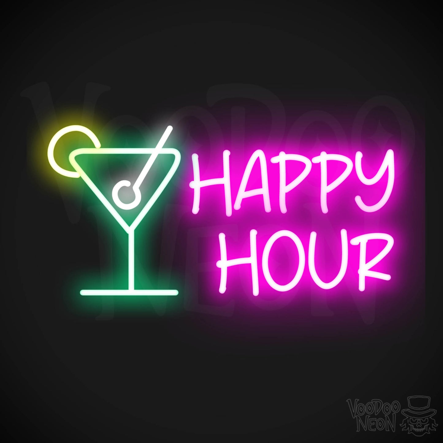 Happy Hour LED Neon - Multi-Color