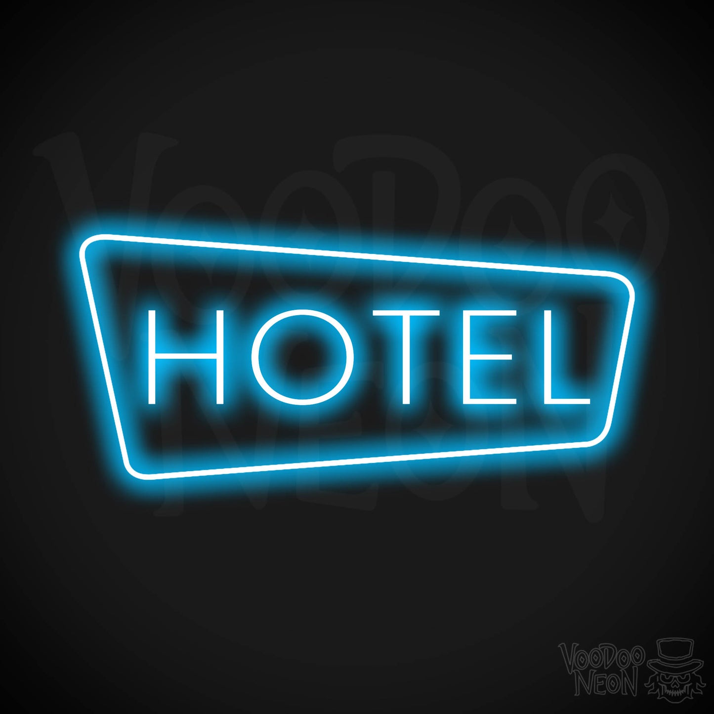 Hotel LED Neon - Dark Blue