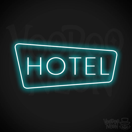 Hotel LED Neon - Ice Blue