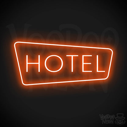 Hotel LED Neon - Orange