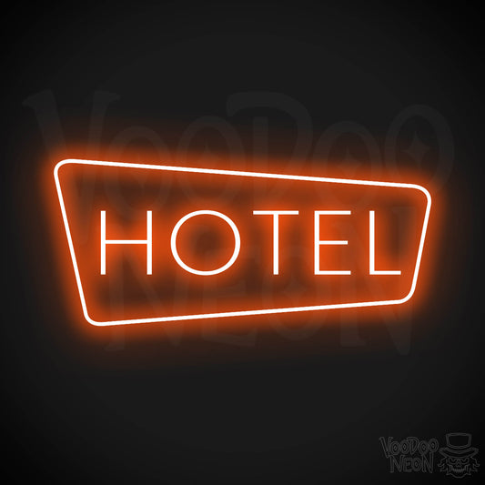 Hotel LED Neon - Orange